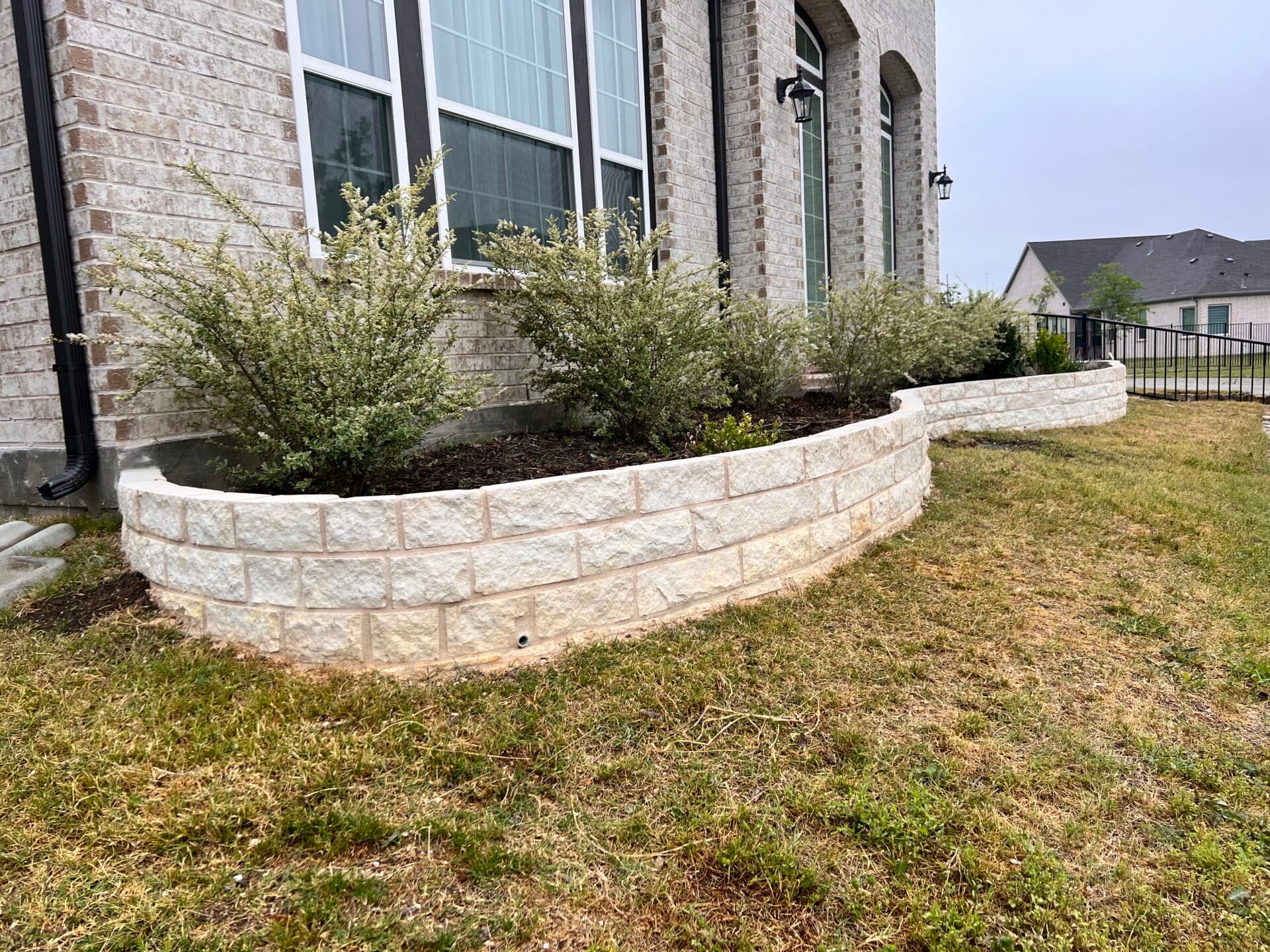 Custom Retaining Wall